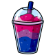 Bi Pride Slushie