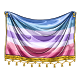 Bigender Pride Flag Tapestry