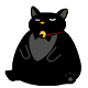 Black Fat Cat