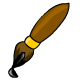 Black Petpet Paint Brush