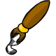 Checkered Petpet Paint Brush