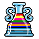 Flask of Rainbow Fountain Water