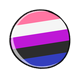 Genderfluid Button