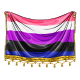 Genderfluid Pride Flag Tapestry