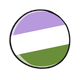 Genderqueer Button