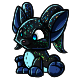 Iridescent Acara Plushie