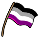 Pride Flag Stick Ace