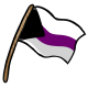 Pride Flag Stick Demi
