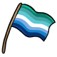 Pride Flag Stick Mlm