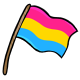 Pride Flag Stick Pan