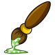 Speckled Petpet Paint Brush