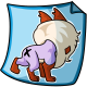 Tailless Pinnable Kitzen Poster