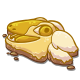 Yellow Frosted Kohmo Cookie