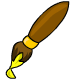 Yellow Petpet Paint Brush