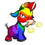 Rainbow Moehog