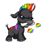 Rainbow Moehog