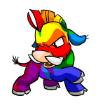 Rainbow Moehog