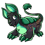 Emerald Iridescent Bori