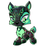 Emerald Iridescent Ixi