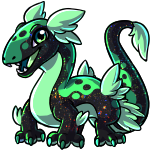 Emerald Iridescent Kohmo