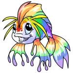 Prismatic Rainbow Koi