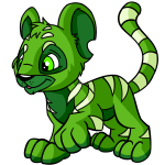 Emerald Green Kougra