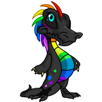 Darklight Rainbow Krawk