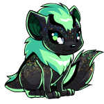 Emerald Iridescent Xweetok