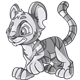 Silver Kougra